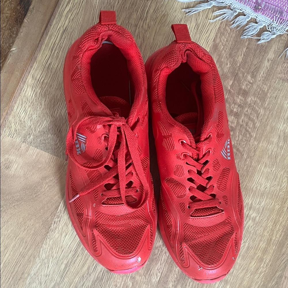 Red Athletic Sneakers